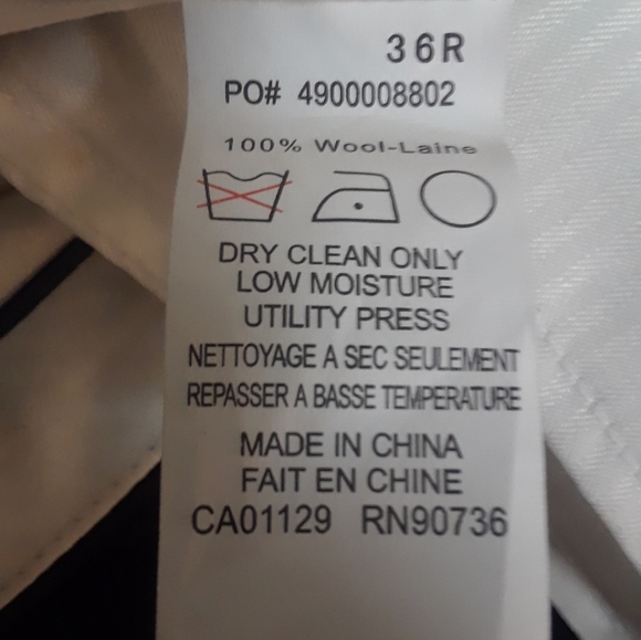 SUIT & BONUS 4 TIES!! US 42R /Jacket & 36R Pants - Picture 7 of 7